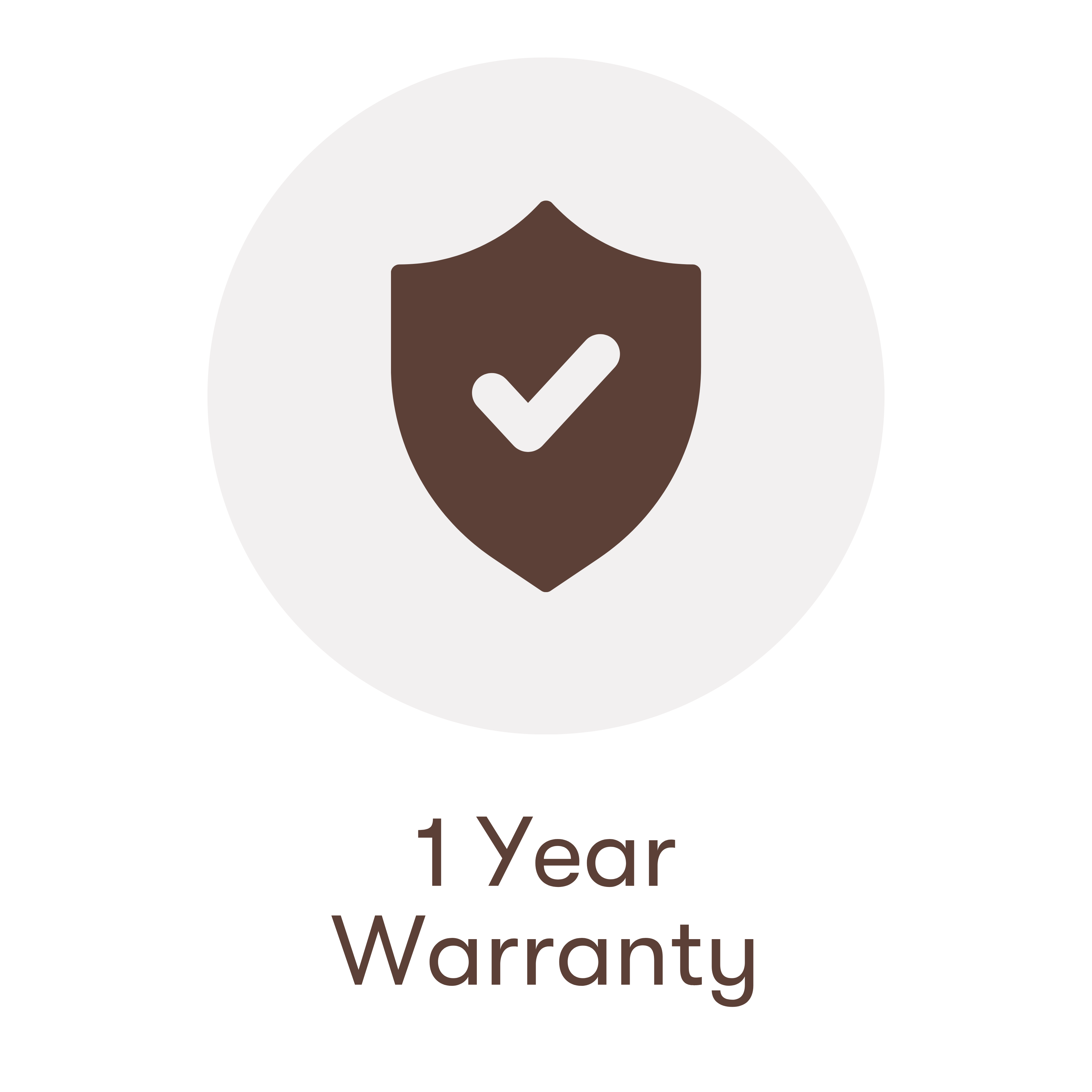 1 Year Warranty
